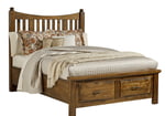 Maple Road Slat Poster Bed