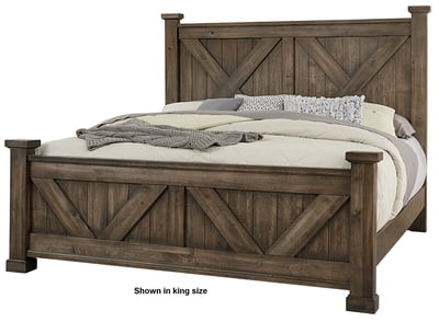Cool Rustic X Bed