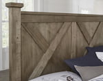 Cool Rustic X Bed