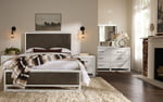 Lodge & Loft Upholstered Bed