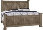 Cool Rustic X Bed
