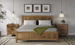 American Craftsman Panel Bed