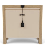 Davie Three Drawer Nightstand