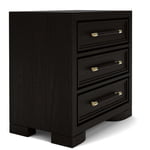 Lydia Three Drawer Nightstand