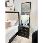 Lydia Three Drawer Nightstand