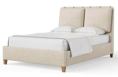 Pure Maple Upholstered Bed