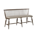 Americana Farmhouse Windsor Bench