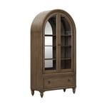 Americana Farmhouse Display Cabinet