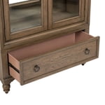 Americana Farmhouse Display Cabinet