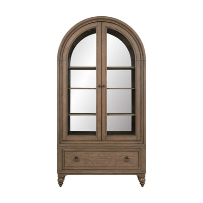 Americana Farmhouse Display Cabinet