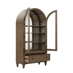 Americana Farmhouse Display Cabinet