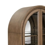Americana Farmhouse Display Cabinet