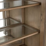 Americana Farmhouse Display Cabinet