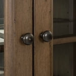 Americana Farmhouse Display Cabinet