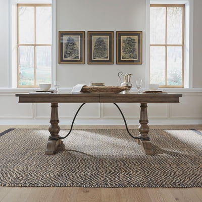 Americana Farmhouse Trestle Table