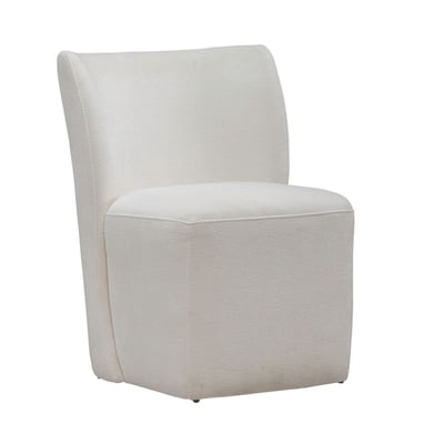 Curved Back Accent Chair