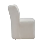 Curved Back Accent Chair