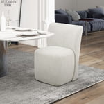 Curved Back Accent Chair