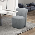 Curved Back Accent Chair