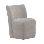 Curved Back Accent Chair