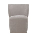 Curved Back Accent Chair