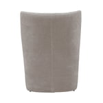 Curved Back Accent Chair