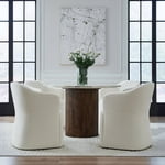 Flared Arm Accent Chair