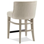 Cascade Upholstered Curved Back Counter Stool