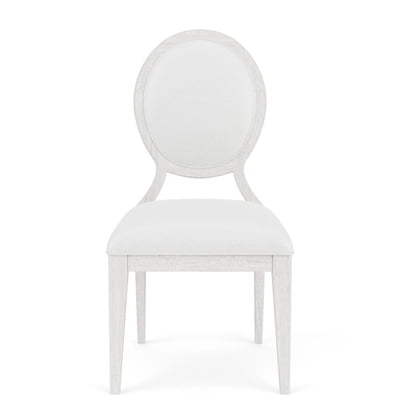 Hepburn Oval Back Upholstered Side Chair