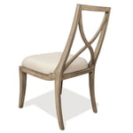 Sophie X Back Upholstered Side Chair