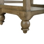 Americana Farmhouse Leaning Pier Bookcase