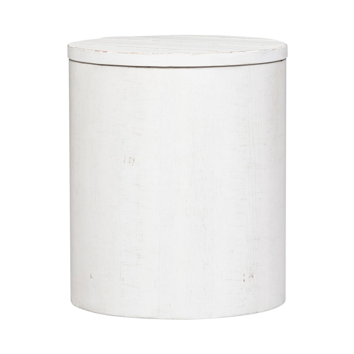 Modern Farmhouse Drum End Table
