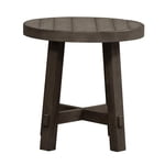 Modern Farmhouse Round End Table