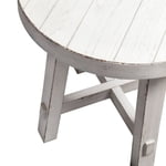 Modern Farmhouse Round End Table