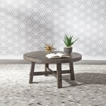 Modern Farmhouse Round Cocktail Table