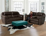 EZ Motion Reclining Loveseat & Console
