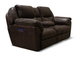 EZ Motion Reclining Loveseat & Console