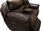 EZ Motion Reclining Loveseat & Console